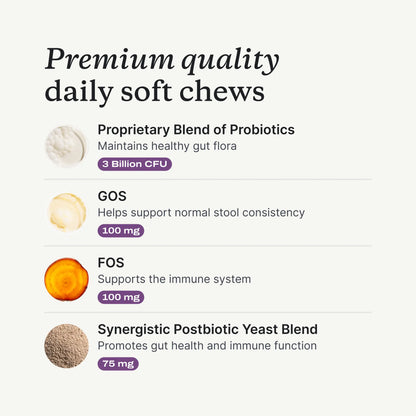 Petlab Co. Probiotics Soft Chews For Dogs 