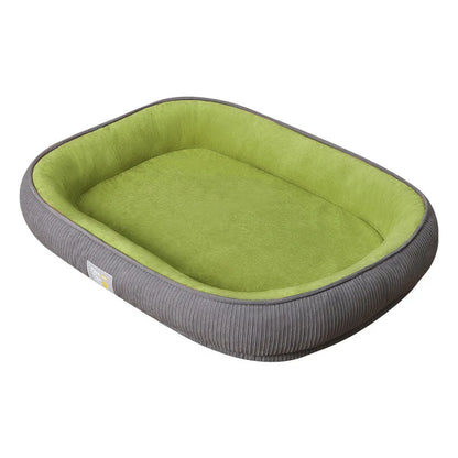 Plush Pet Bed for Dogs & Cats — Soft Cushioned Basket, Small to Large
