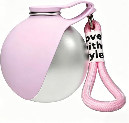 2-In-1 Portable Dog Water Bottle with Bowl