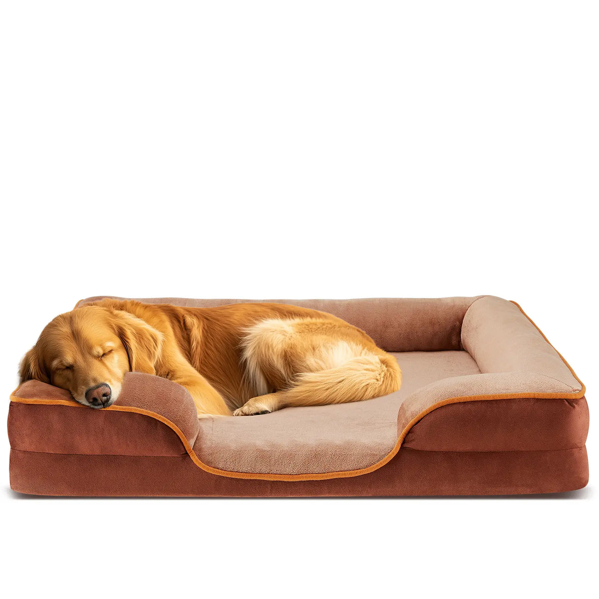 Orthopedic Memory Foam Dog Bed for Large Breeds - Cushioning, Firm Joint Relief Support, Washable