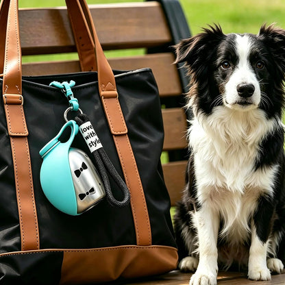 2-In-1 Portable Dog Water Bottle with Bowl