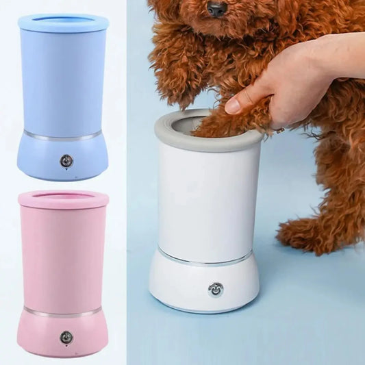 Electric Dog Paw Washer – Portable, USB Rechargeable, for Dogs & Cats of All Sizes