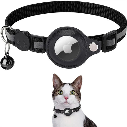 Cat GPS Tracking Collar – Quick-Release, Reflective for Nighttime Safety