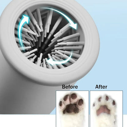 Electric Dog Paw Washer – Portable, USB Rechargeable, for Dogs & Cats of All Sizes